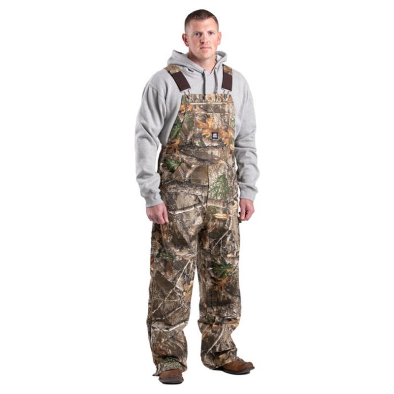 Men's Short-Length Slab Unlined Duck Bib Overall Thumbnail