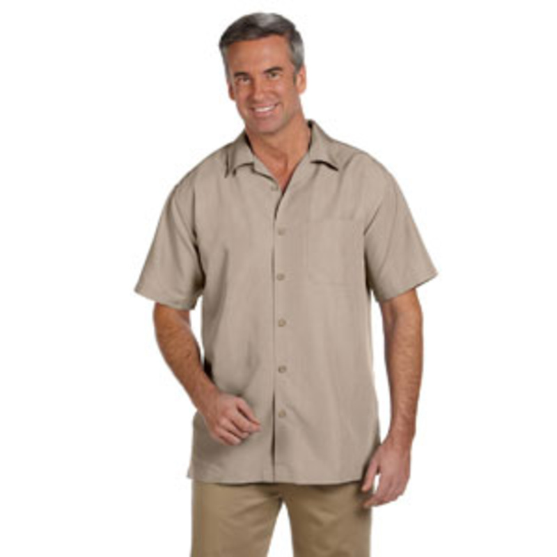 Men's Barbados Textured Camp Shirt Thumbnail