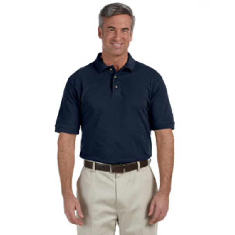Men's Tall 6 oz. Ringspun Cotton Piqué Short-Sleeve Polo Thumbnail