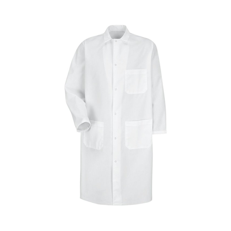 Butcher Coat with Exterior Chest Pocket Thumbnail