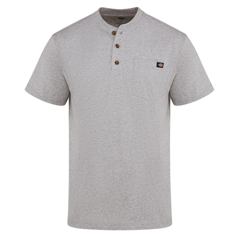 Heavyweight Traditional Short Sleeve Henley Thumbnail
