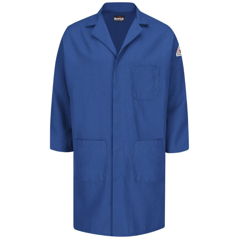 Concealed Snap Front Lab Coat - Nomex® IIIA - 6 oz. Thumbnail
