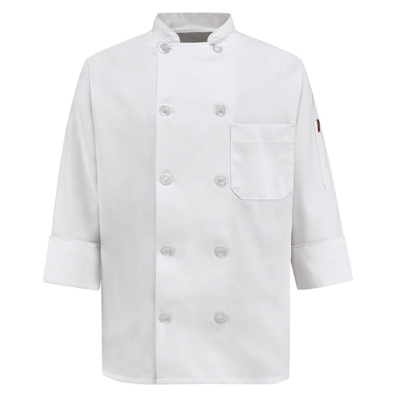Women's Ten Button Chef Coat Thumbnail