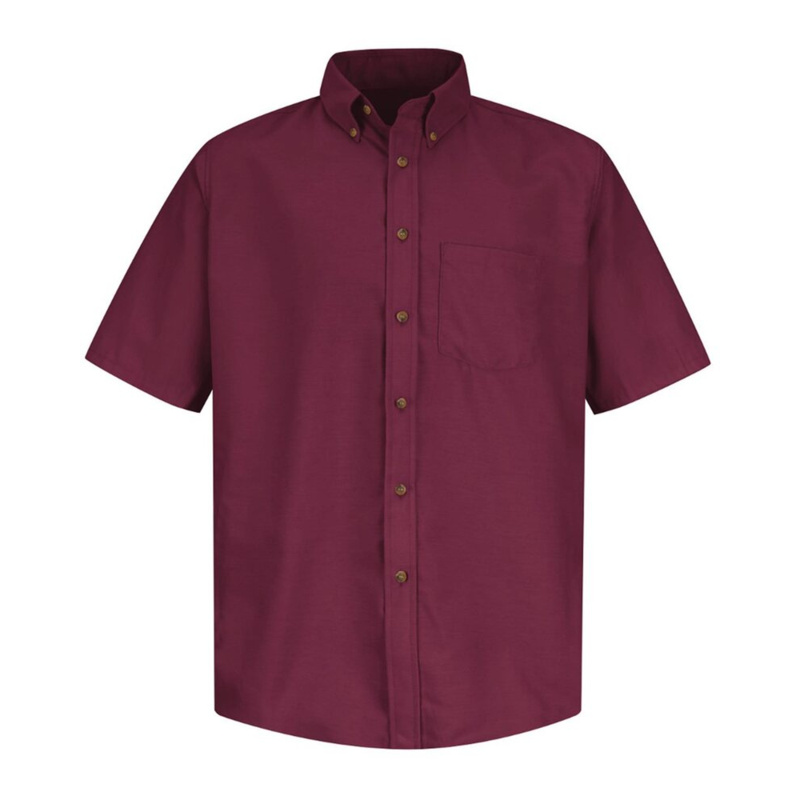 Poplin Short Sleeve Dress Shirt - Long Sizes Thumbnail
