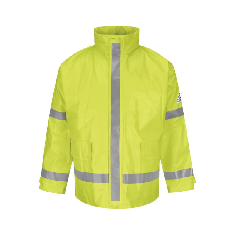 Hi-Visibility Flame-Resistant Rain Jacket Thumbnail