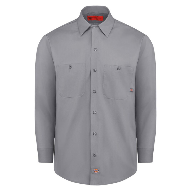 Industrial Long Sleeve Work Shirt - Long Sizes Thumbnail