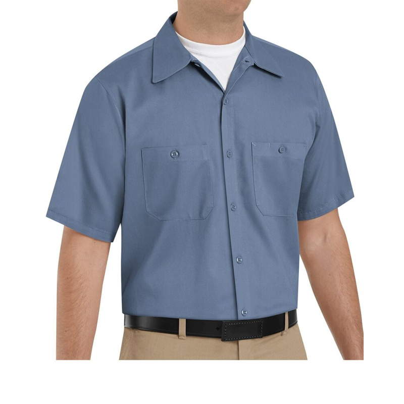 Short Sleeve Uniform Shirt Tall Sizes Thumbnail
