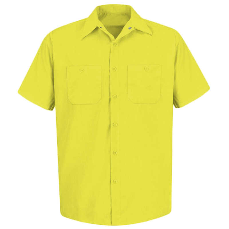 Enhanced Visibility Short Sleeve Work Shirt Tall Sizes Thumbnail