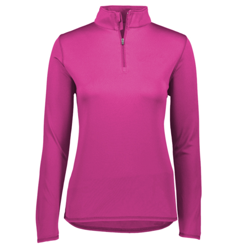 Ladies Attain Wicking 1/4 Zip Pullover Thumbnail