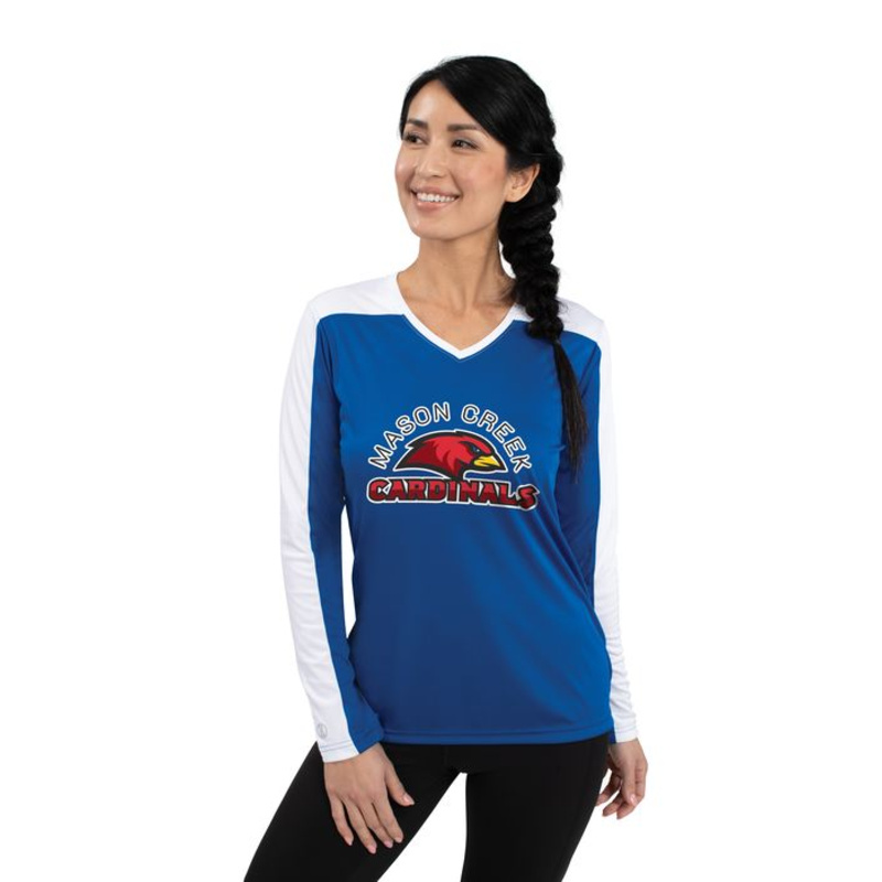 Ladies Momentum Team Long Sleeve Tee Thumbnail