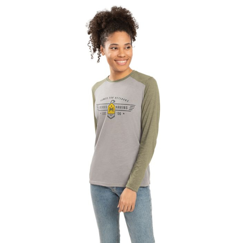 Ladies Gameday Vintage Long Sleeve Tee Thumbnail