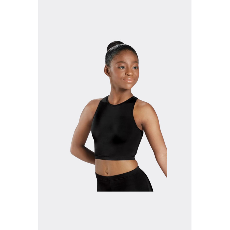 Ladies High Neck Crop Top Thumbnail