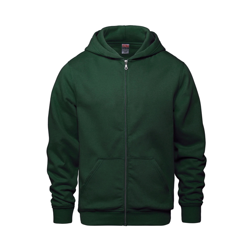 Youth Midweight Fleece Zip Hoodie Thumbnail