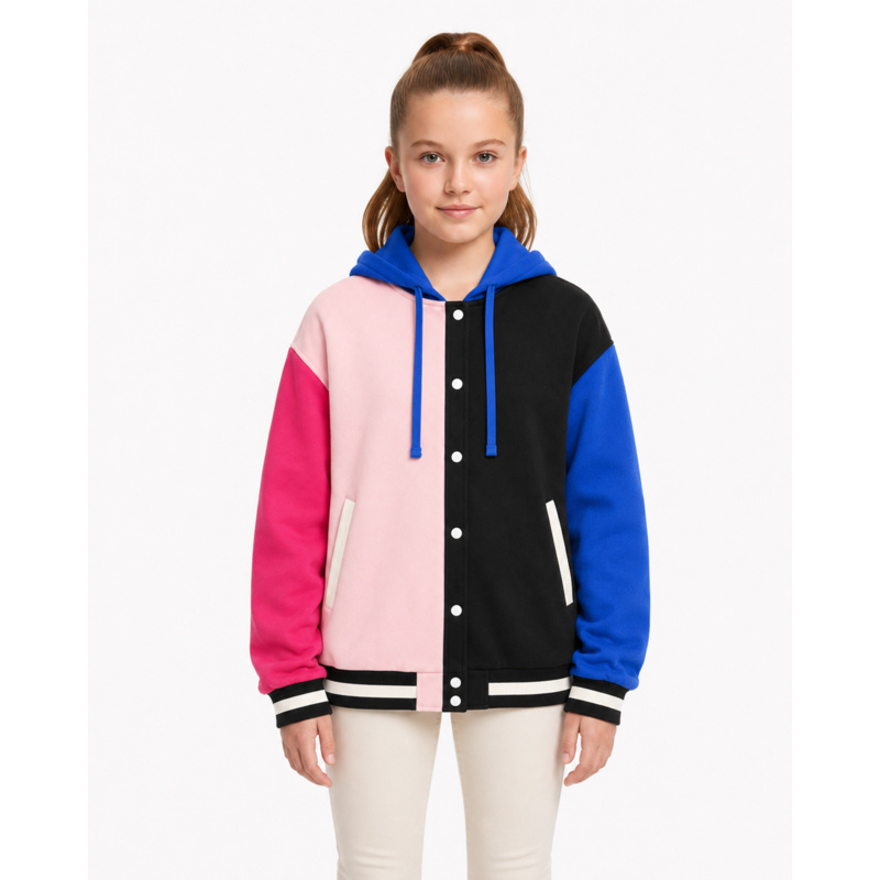SLX Unisex Colourblock Letterman Thumbnail