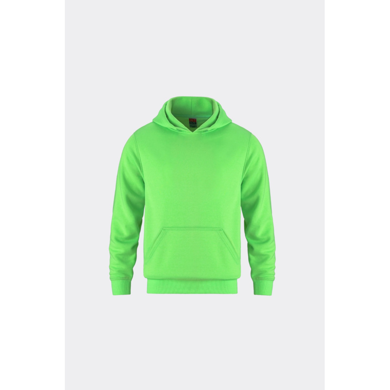 Neon Flash Unisex Pullover Hooded Sweatshirt Thumbnail
