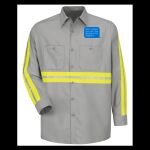 Industrial Enhanced-Visibility Long Sleeve Work Shirt -  Long Sizes Thumbnail