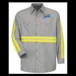 Industrial Enhanced-Visibility Long Sleeve Work Shirt -  Long Sizes Thumbnail