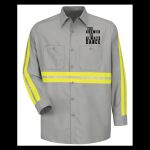 Industrial Enhanced-Visibility Long Sleeve Work Shirt -  Long Sizes Thumbnail