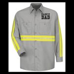 Industrial Enhanced-Visibility Long Sleeve Work Shirt -  Long Sizes Thumbnail