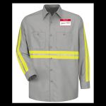 Industrial Enhanced-Visibility Long Sleeve Work Shirt -  Long Sizes Thumbnail