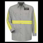 Industrial Enhanced-Visibility Long Sleeve Work Shirt -  Long Sizes Thumbnail
