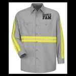 Industrial Enhanced-Visibility Long Sleeve Work Shirt -  Long Sizes Thumbnail