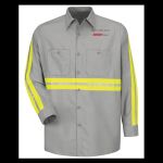 Industrial Enhanced-Visibility Long Sleeve Work Shirt -  Long Sizes Thumbnail