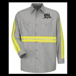 Industrial Enhanced-Visibility Long Sleeve Work Shirt -  Long Sizes Thumbnail