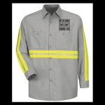 Industrial Enhanced-Visibility Long Sleeve Work Shirt -  Long Sizes Thumbnail