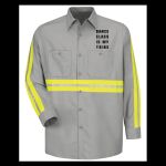 Industrial Enhanced-Visibility Long Sleeve Work Shirt -  Long Sizes Thumbnail