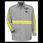 Industrial Enhanced-Visibility Long Sleeve Work Shirt -  Long Sizes Thumbnail