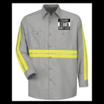 Industrial Enhanced-Visibility Long Sleeve Work Shirt -  Long Sizes Thumbnail