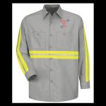Industrial Enhanced-Visibility Long Sleeve Work Shirt -  Long Sizes Thumbnail