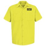 Enhanced Visibility Short Sleeve Work Shirt Tall Sizes Thumbnail