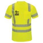 High Visibility Short Sleeve T-Shirt - Long Sizes Thumbnail