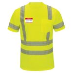 High Visibility Short Sleeve T-Shirt - Long Sizes Thumbnail