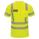 High Visibility Short Sleeve T-Shirt - Long Sizes Thumbnail