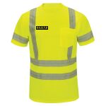 High Visibility Short Sleeve T-Shirt - Long Sizes Thumbnail