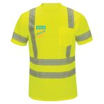 High Visibility Short Sleeve T-Shirt - Long Sizes Thumbnail