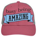 Youth Unisex Zone Sonic Heather Trucker Cap Thumbnail