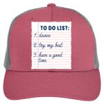 Youth Unisex Zone Sonic Heather Trucker Cap Thumbnail