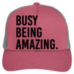 Youth Unisex Zone Sonic Heather Trucker Cap Thumbnail