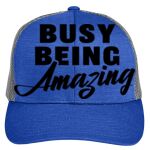 Adult Unisex Zone Sonic Heather Trucker Cap Thumbnail