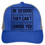 Adult Unisex Zone Sonic Heather Trucker Cap Thumbnail