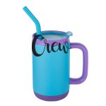 Abelia SS Sip & Twist Lid Mug w/Straw - 16oz Thumbnail