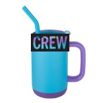 Abelia SS Sip & Twist Lid Mug w/Straw - 16oz Thumbnail