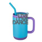 Abelia SS Sip & Twist Lid Mug w/Straw - 16oz Thumbnail
