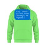 Neon Flash Unisex Pullover Hooded Sweatshirt Thumbnail