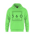 Neon Flash Unisex Pullover Hooded Sweatshirt Thumbnail